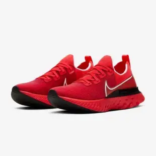 NIKE REACT INFINITY RUN FK 紅 慢跑鞋 編織 襪套 男 CD4371-600