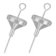 Perfume Funnel Travel Tiny Funnels for Filling Small Bottles Metal