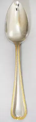 AURA GOLD by Heritage Silverware Table Spoon 8" Long NEW NEVER USED 18/8