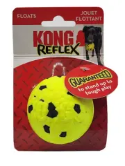 KONG Reflex Ball MEDIUM Tough Floating Dog Fetch Toy 2.5"