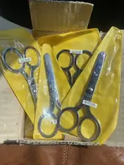 10 Dull Blunt Tip Scissors - Bulk Classroom Set School Safety Scissors