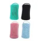 Soft Silicone Body Scrubber Scalp Massager Dual Use Skin Care Use in Shower