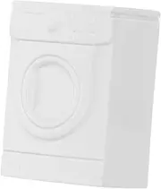 Generic Mini Washing Machine Furniture Washing Machine for Washing Washing Machine Washing Machine Decoration Mini Portable Washing Machine Bathroom Plastic White