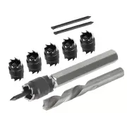 9x 3/8" Spot Weld Double Sided Cutter Remover Hex HSS Drill Welder Cut Tool Kit1