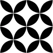 FloorPops FP3301 Starlight Peel & Stick Floor Tiles, Black