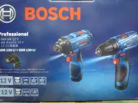 在飛比找Yahoo!奇摩拍賣優惠-金光興修繕屋*BOSCH 12V雙機組(GSR120-LI+