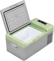 Y16 Mini Usb Port Measuring Design Car Fridge Portable Dc Optional Solar Freezer With Handle For Car Home Hotel