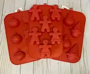 STIR Silicone Shaped Treat Mold Chocolate Cake Assorted Shapes Holidays NEW
