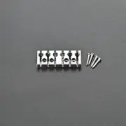 6 String Lock Adjustable Locking Nut Tuning Part for Headless Electric Guitar L