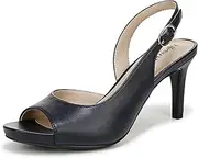 [LifeStride] Women's Teller 2 Slingback Peep Toe Pumps Heled Sandal