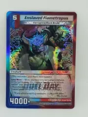 Kaijudo X1 Enslaved Flametropus Duel Day Promo
