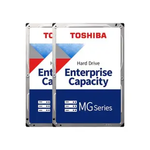 【TOSHIBA 東芝】(2入組) 8TB 3.5吋 7200轉 256MB 企業級 內接硬碟(MG08ADA800E)