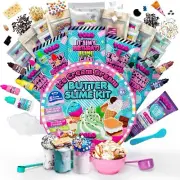 Ice Cream Slime Kit for Girls - Butter Slime Making Kit - DIY Slime Kit ... ST