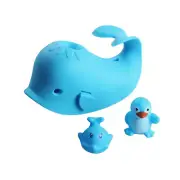 Whale Bath Spout Cover – Soft Silicone Faucet Protector for Kids & Toddlers