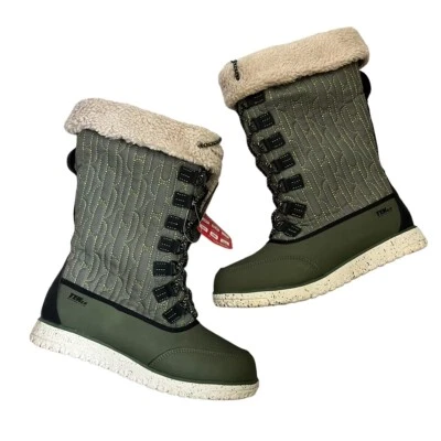 L.L. Bean NEW Primaloft 200 Gram Size 7 Womens Winter Boots/ Green