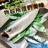 在飛比找松果購物優惠-【鮮綠生活】挪威薄鹽鯖魚L(毛重200克-230克/片, 淨