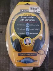 Altec Lansing AHS-15 Headband Monaural Headset w/Microphone PC Interactive Audio
