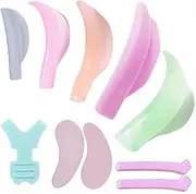 Lash Lift Silicone Shields Eyelash Lifting Pad No Glue Eyelid Katya Vinog Lami Lamination Roller L curl Perm Rod- Lash Lift Tint Ribbon Compensator Y Brush Tool Lower Eye Patch Jelly Lifting Pads Mix