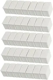 Ipetboom Mini Pill Box Set of Daily Tablet Organiser Compact Weekly Container Blind Accessible Portable Plastic