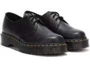 Dr. Martens 1461 Bex Black Smooth Leather Oxford Shoes US Women 5 / Men 4 NIB