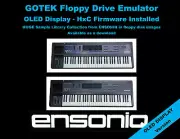 Floppy Drive Emulator OLED DISPLAY HxC Firmware - ENSONIQ VFX SD-1