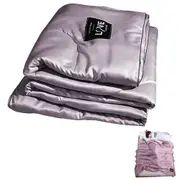 Cooling Comforter Washable Lightweight Summer Air Condition Quilt Blanket-Purple