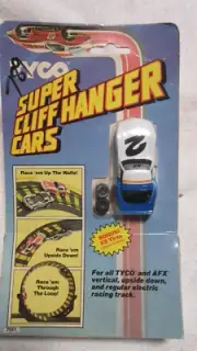 TYCO SUPER CLIFF HANGER X2 BLUE/WHITE CORVETTE N.O.S