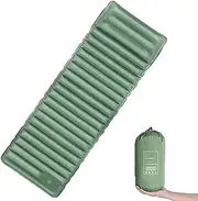 Inflatable Sleeping Mat, OHKIT Inflatable Sleeping Pads Mat Bed with Foot Pump and LED Camping Light Pillow for Camping Backpacking Hiking Ultra-Light Compact Comfortable Extendable