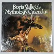 Boris Vallejo 1991 Mythology Calendar 1991 Workman Publishing, NEW and SEALED