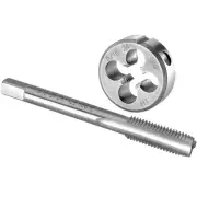 5/16"-24 UNF Tap and Die Set Left Hand, 5/16 x 24 UNF Machine Thread Tap and ...