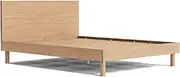 Koala Balmain Queen Bed Frame, Compact and Sturdy Bed Base with Under Bed Storage, Easy Assembly Bedroom Furniture, Warm Ash