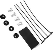 GRIRIW Cooling Fan Mount Kit for Car Modification Radiator Cooling Fan Accessory Set