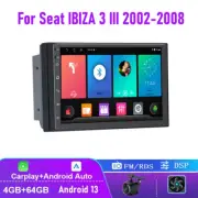 4+64GB Car Radio For Seat IBIZA 3 III 2002-2008 CarPlay Android Auto Head Unit