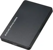 2.5 Inch Hard Disk Case Usb3.0 External HDD/Ssd Enclosure Hard Drive Case Tool-Free Design Easy Installation Abs Shell Black Black