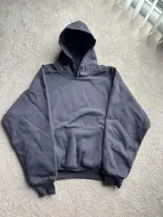 *NEW* Yeezy Gap Balenciaga - Shrunken Hoodie - Medium - Dark Gray (Kanye West)