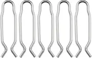 eMagTech 5PCS Pressure Washer Spring Clamp 50372210 Compatible with Karcher K3 K4 K5 K6 K7 Pressure Washer Hose Pipe 304 Stainless Steel Spring Clip