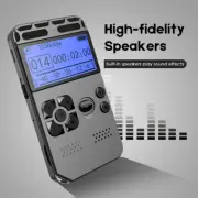 NEW Digital Sound Voice Recorder w/ LED Screen Portable HiFi MP3 Player Speaker