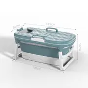 Xiaoshutong 8821/8822 1.38/1.15M Foldable Large Adult Bathtub Surround Lock Temperature Steam Dual Purpose Home Sauna Portable for Bathroom TypeA