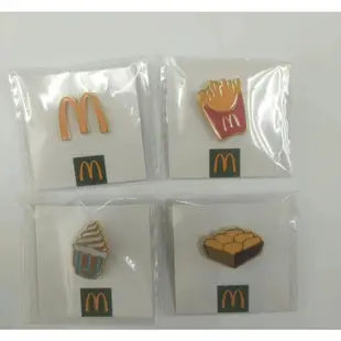 為中國麥當勞餐廳定制限量版別針 7 件套收藏禮品