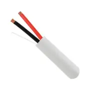 Vertical Cable 209-2315 2 Conductor 16AWG Wire Speaker Cable, White 500ft Box