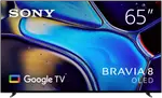 "Sony 65"" BRAVIA 8 4K OLED Google TV 24"
