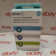 We R Memory Keepers Spin It Glitter 3/Pkg-Glow-In-The-Dark