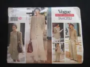 vintage VOGUE SEWING PATTERN: Uncut FF ~~~ TAMOTSU Suit Pant Jacket size 14-18