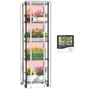 Indoor Greenhouse with Grow Lights,with 40W Full Spectrum Growing Lamps for S...