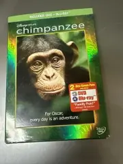 Chimpanzee (Disneynature Blu-ray + DVD, 2012, 2-Disc Set, Walt Disney) NEW