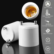 10-Pack GU24 To E27 /E26 Screw LED Light Lamp Bulb Base Socket Converter Adaptor