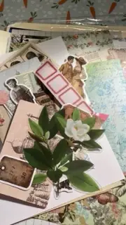 Junk Journal Lot of Over 300 Pieces