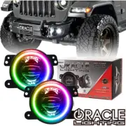 Oracle HP LED Fog Lights Dynamic ColorShift for Jeep Wrangler JK JL Gladiator JT (for: Jeep)