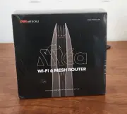 Mercku M6a Mesh Wi-Fi 6 Mesh Router_ Coverage up to 3000 sq.ft._ NEW _ Unopen