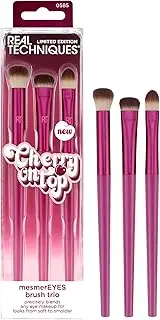 Real Techniques Limited Edition Cherry On Top Mesmereyes Brush Trio (3-Piece)